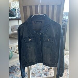 Dark Blue Denim Jean Jacket